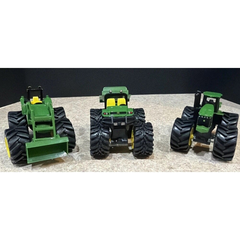 John Deere 5 in Monster Treads Gator, and two tractors. officially licensed VGC